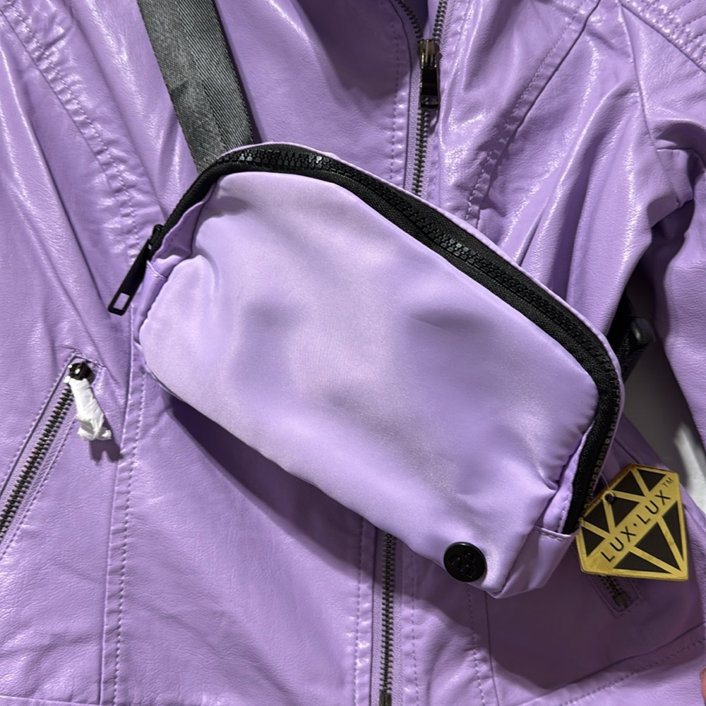 Lavender Lux-Lux Belt Sling Crossbody Bags Fanny Pack Travel Gift Giving NWT